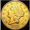 Image 1 : 1899 Liberty Head $20 Double Eagle UNCIRCULATED