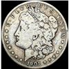 Image 1 : 1901-S Silver Morgan Dollar NICELY CIRCULATED
