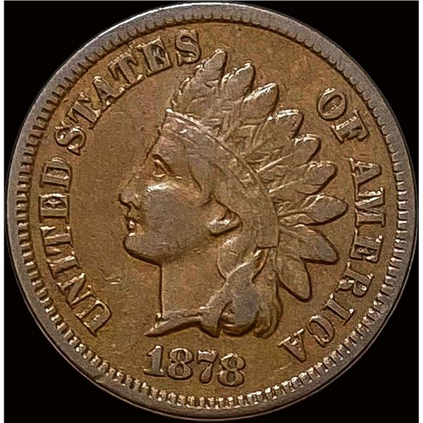 1878 Indian Head Cent LIGHTLY CIRCULATED