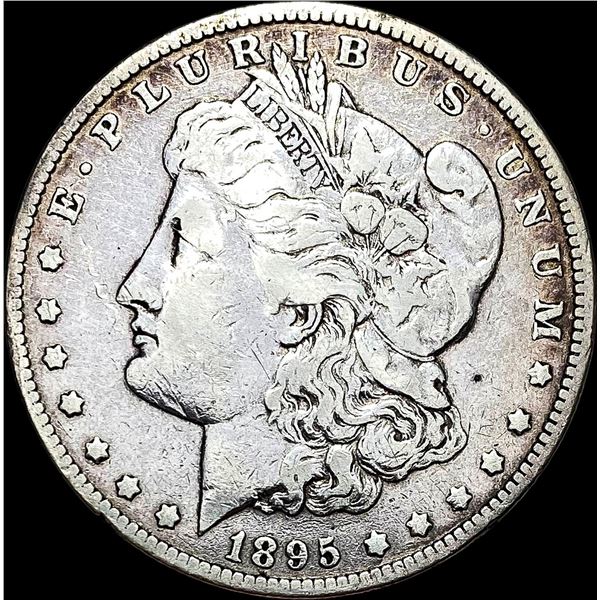 1895-O Morgan Silver Dollar NICELY CIRC