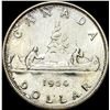 Image 2 : 1954 Canada Silver Dollar UNCIRCULATED