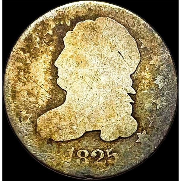 1825 Capped Bust Half Dollar NICELY CIRCULATED
