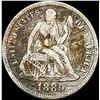 Image 1 : 1889 Seated Liberty Dime LIGHTLY CIRCULATED