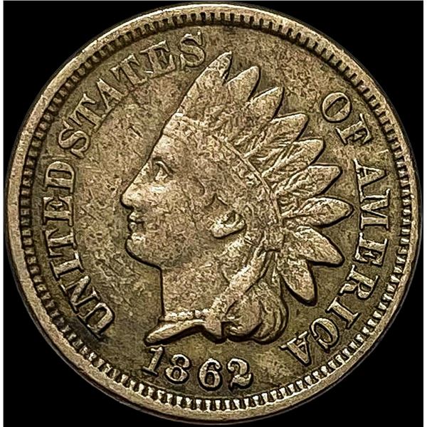 1862 Indian Head Cent LIGHTLY CIRCULATED