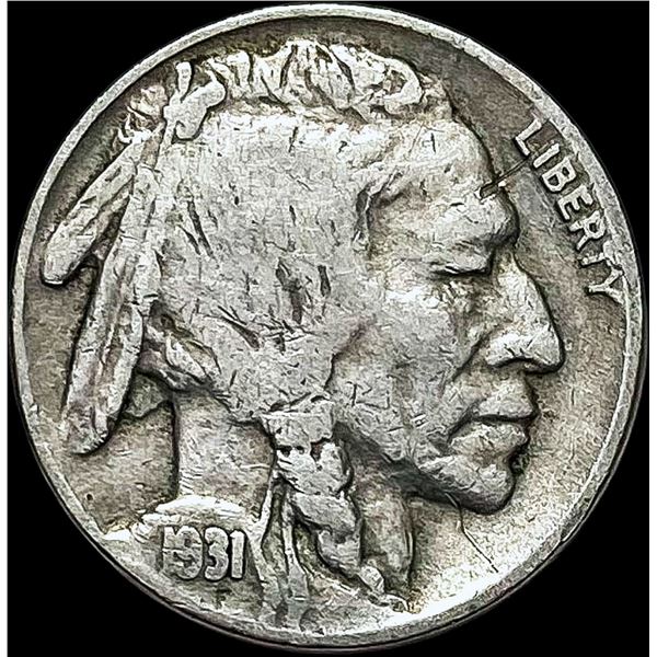 1931-S Buffalo Nickel LIGHTLY CIRCULATED