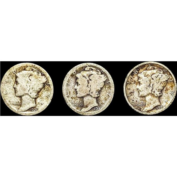 [3] 1921-1926 Mercury Dime