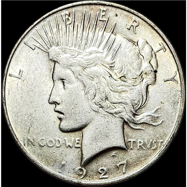 1927-D Silver Peace Dollar CLOSE UNC