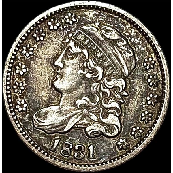 1831 Silver Capped Bust Half Dime NEARLY UNCIRCULATED