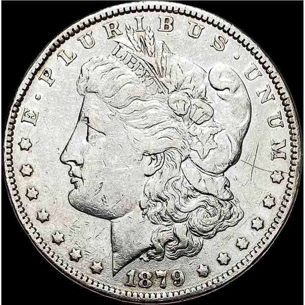 1879 Silver Morgan Dollar NEAR UNC