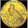 Image 2 : 1909 Indian Head Gold $2.50 Quarter Eagle CLOSELY UNCIRCULATED