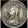 1890 UK Silver 3 Pence-Victoria LIGHTLY CIRCULATED