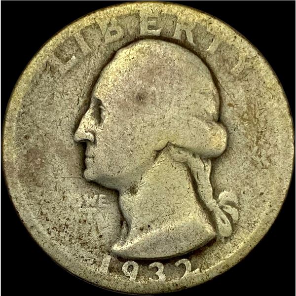 1932-S Silver Washington Quarter NICELY CIRCULATED