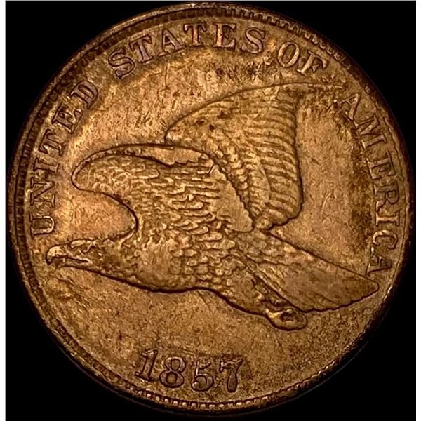 1857 Flying Eagle Cent CLOSELY UNCIRCULATED