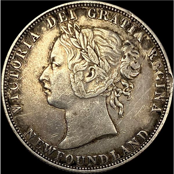 1894 Newfoundland Silver 50 Cents CLOSELY UNCIRCULATED