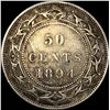 Image 2 : 1894 Newfoundland Silver 50 Cents CLOSELY UNCIRCULATED