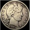 1905-S Silver Barber Half Dollar LIGHTLY CIRCULATED