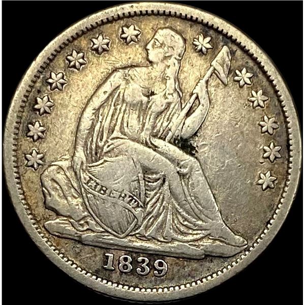 1839-O Seated Liberty Dime LIGHTLY CIRCULATED