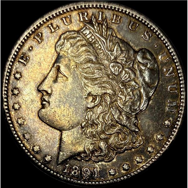 1891-CC Silver Morgan Dollar CLOSELY UNCIRCULATED