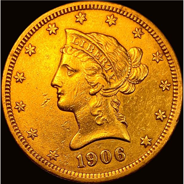 1906-D Liberty Head $10 Eagle Gold CLOSELY UNCIRCULATED
