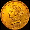 Image 1 : 1906-D Liberty Head $10 Eagle Gold CLOSELY UNCIRCULATED