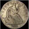 Image 1 : 1865 Seated Liberty Half Dollar NICELY CIRCULATED