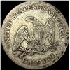 Image 2 : 1865 Seated Liberty Half Dollar NICELY CIRCULATED