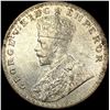Image 1 : 1919 British-India Silver 1 Rupee UNCIRCULATED