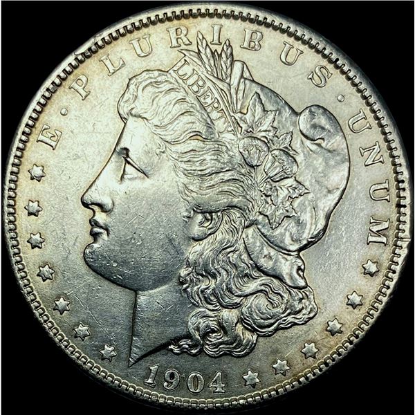 1904 Morgan Silver Dollar CHOICE AU