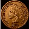 Image 1 : 1874 Indian Head Cent NEARLY UNCIRCULATED