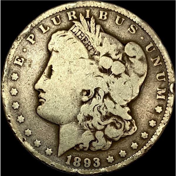 1893-CC Silver Morgan Dollar NICELY CIRCULATED