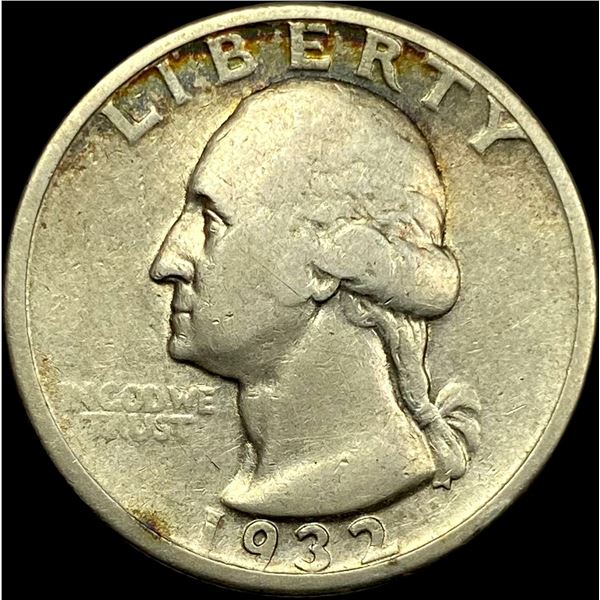 1932-D Silver Washington Quarter LIGHTLY CIRCULATED