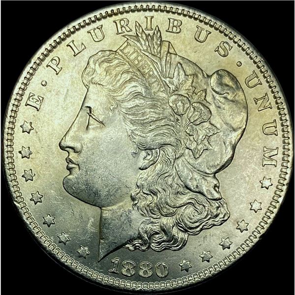 1880 Morgan Silver Dollar CHOICE AU