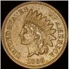 1866 Indian Head Cent ABOUT UNCIRCULATED