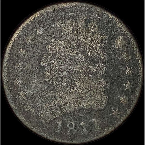 1811 Classic Head Half Cent NICELY CIRCULATED