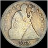 Image 1 : 1872 Silver Seated Liberty Dollar NICELY CIRCULATED