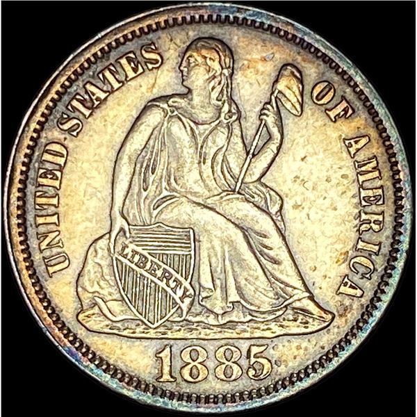 1885 Seated Liberty Dime CLOSELY UNCIRCULATED