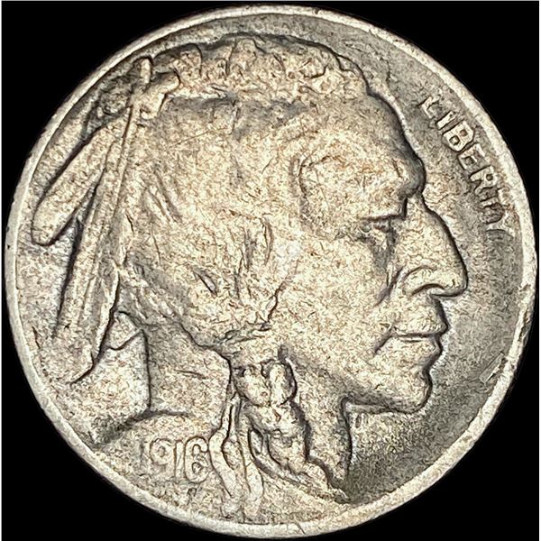 1916-S Buffalo Nickel CLOSELY UNCIRCULATED