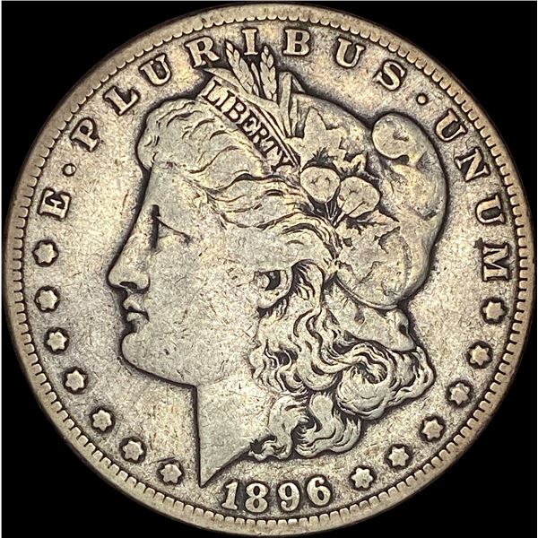 1896-S Silver Morgan Dollar LIGHTLY CIRCULATED