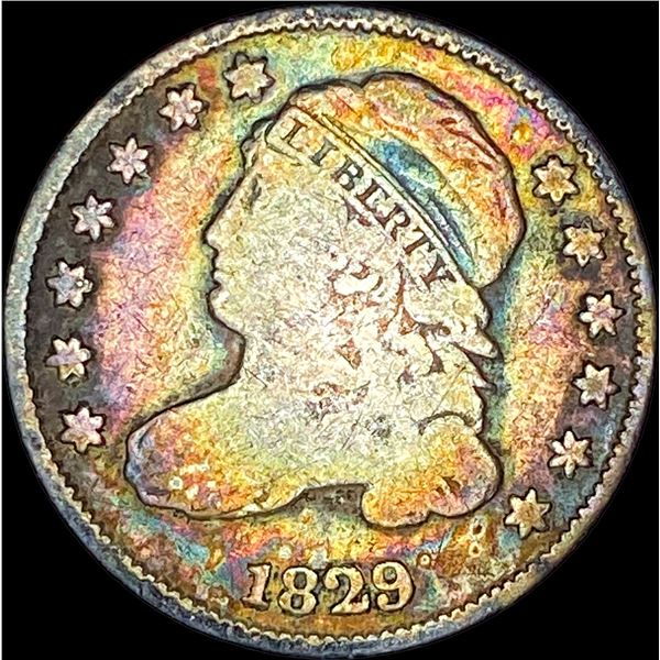 1829 Capped Bust Dime NICELY CIRCULATED