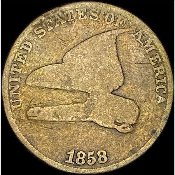 1858 Copper-Nickel Flying Eagle Cent HIGH GRADE