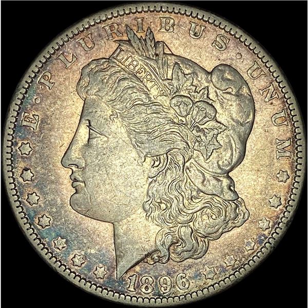 1896-O Silver Morgan Dollar NEARLY UNCIRCULATED