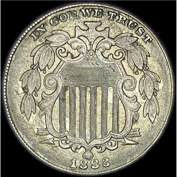 1883 Shield Nickel CLOSELY UNCIRCULATED