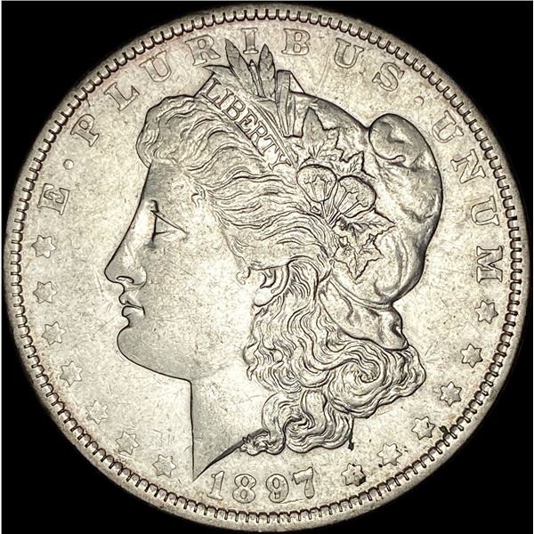 1897-O Morgan Silver Dollar CLOSELY UNCIRCULATED