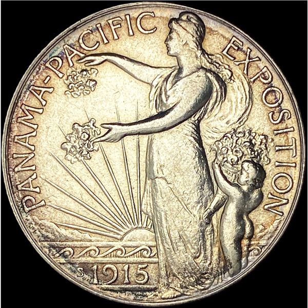 1915-S Silver Panama-Pacific Half Dollar UNCIRCULATED