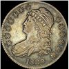 Image 1 : 1830 Capped Bust Half Dollar NEARLY UNCIRCULATED