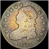 Image 1 : 1821 Capped Bust Quarter NICELY CIRCULATED