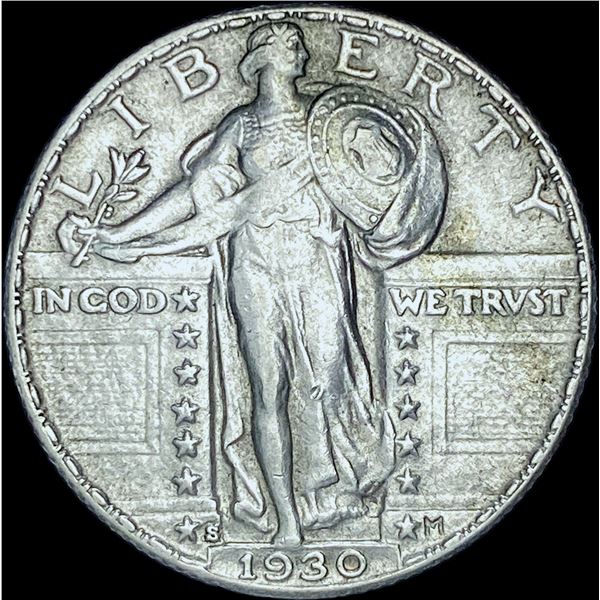 1930-S Standing Liberty Quarter CHOICE AU
