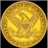 Image 2 : 1881 $5 Liberty Head Half Eagle UNCIRCULATED