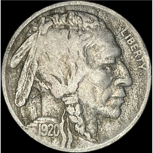 1920-D Buffalo Nickel LIGHTLY CIRCULATED