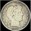 Image 1 : 1892 Silver Barber Half Dollar NICELY CIRCULATED